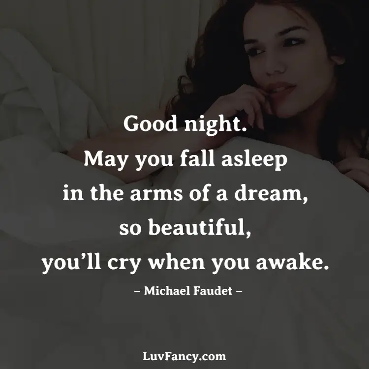 beautiful good night quote