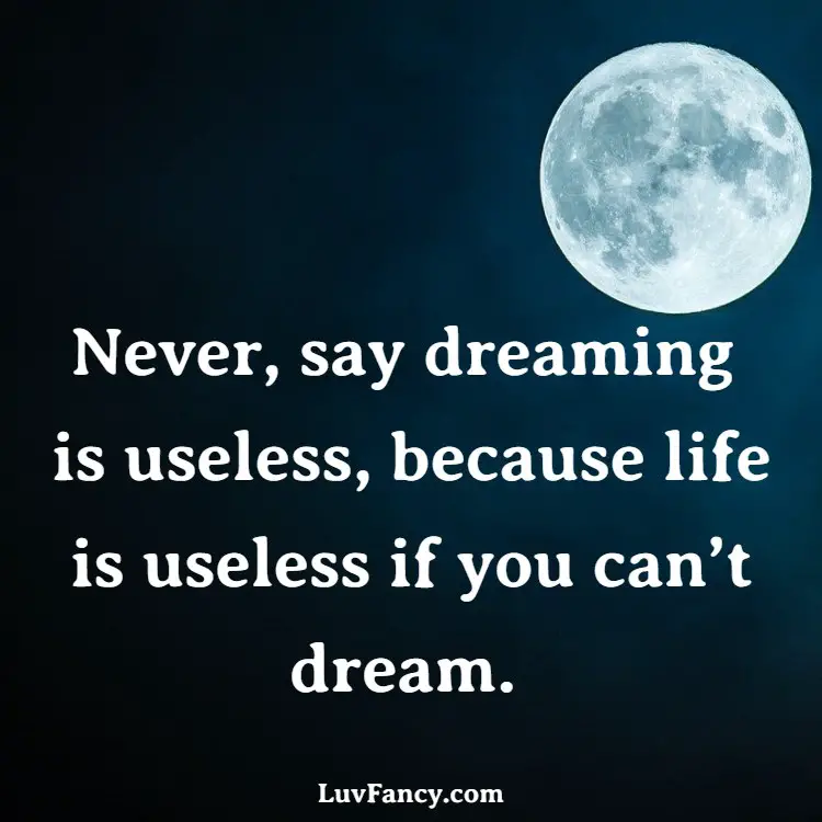 dreaming good night quote